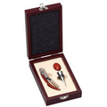 Wine Gift Set, Rosewood - 2 pc